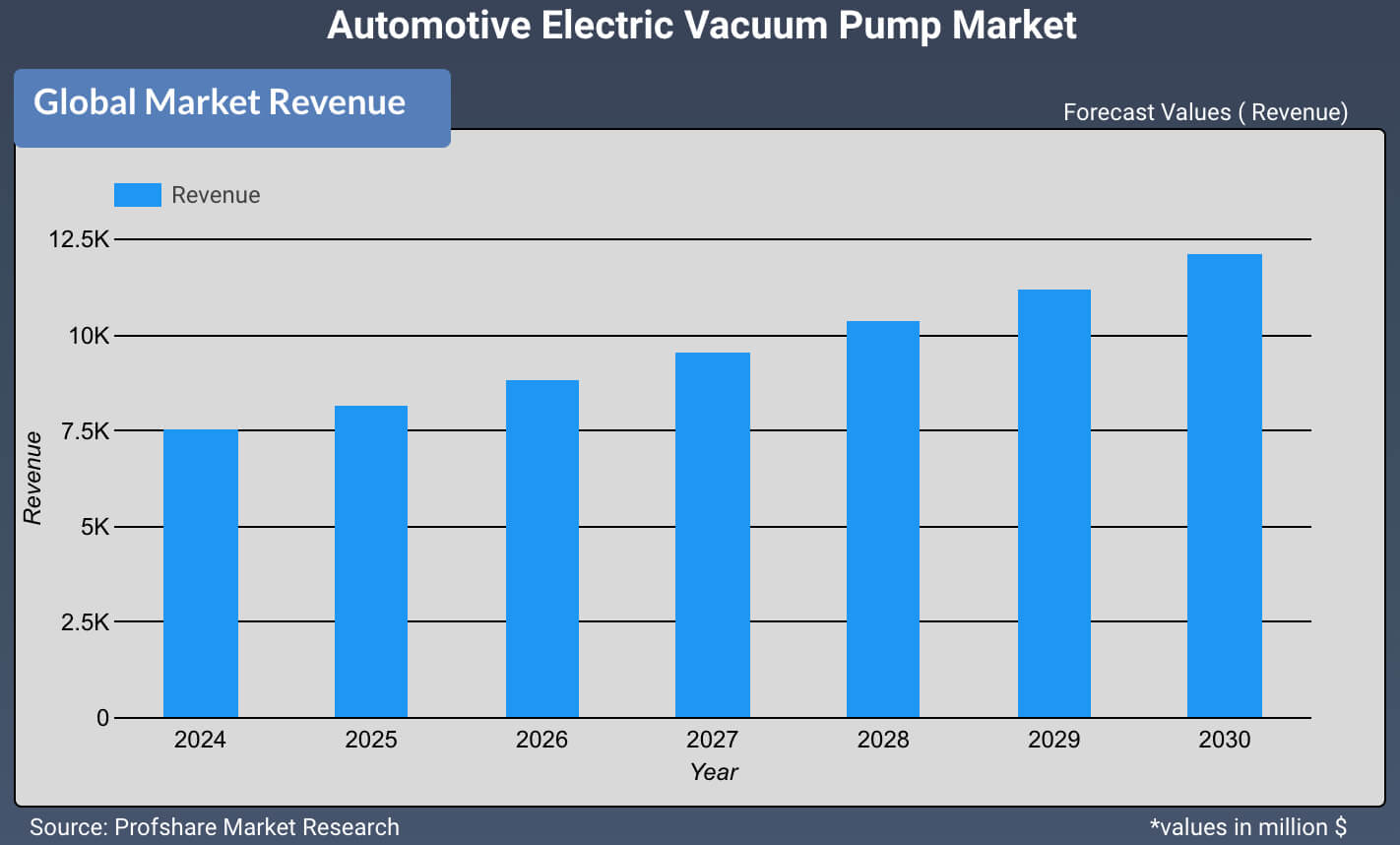 Automotive Electric Vacuum Pump Market